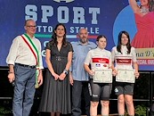 Sport sotto le stelle, premiazione per Martina Bignami e Chiara Caisutti (Asd Ciclismo Terontola Mtb)